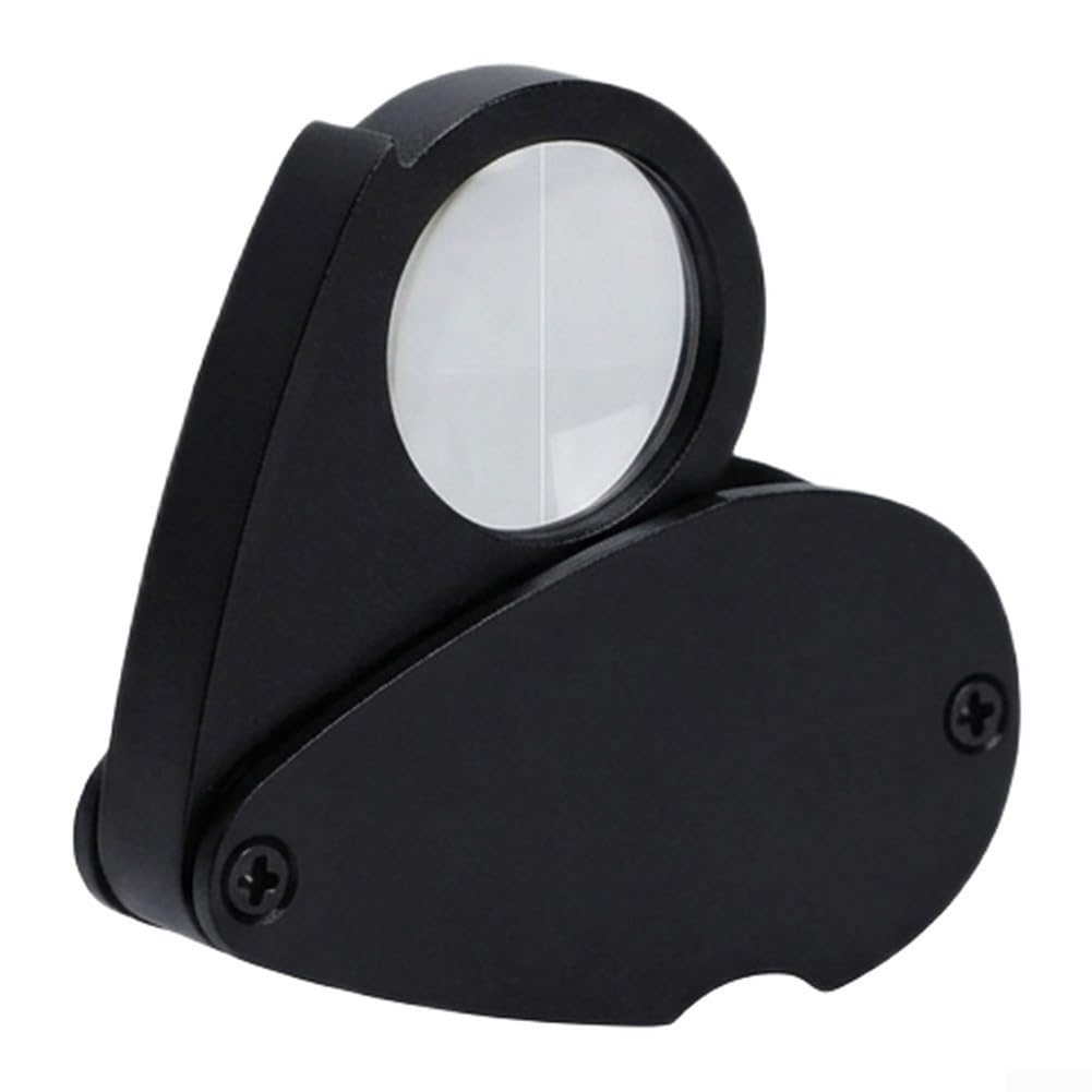 Dicroscopio de mano para observar dicroísmo de color en zafiro de turmalina y otras gemas anisotrópicas (blanco)