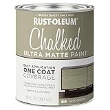 Rust-Oleum 371674 Chalked Ultra Matte Paint, 30 oz, Tate Green, (Pack of 1)