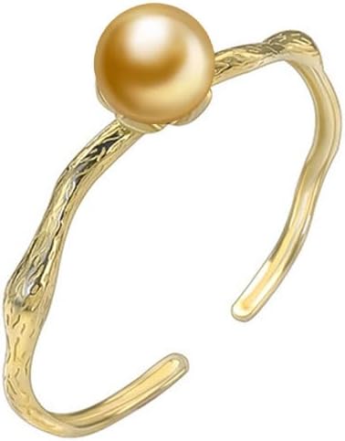 Wife Jewelry Gifts - Genuine South Sea Golden Pearl Jewelry Bracelet for Women, Birthday Jewelry for Girlfriend, Valentine's Day for Wife, Mother's Day for Mom Grandma, Gifts for Her NO33708