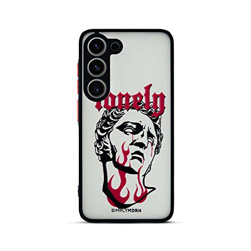 Coque Samsung S23 SIMPLYMDRN Lonely noire antichoc 6,1" 2023