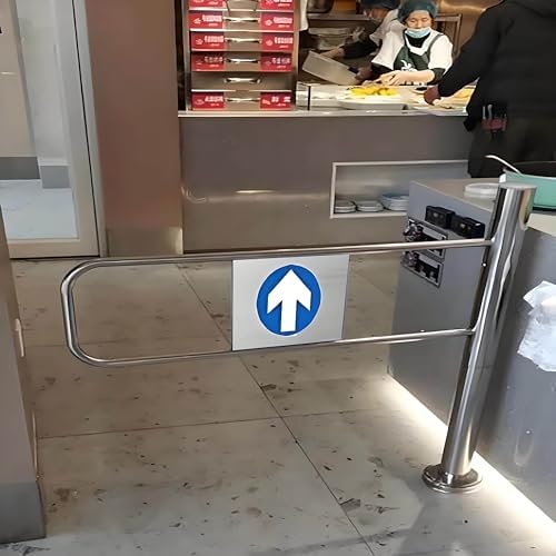 Swinging Cafe Door - Two-Way Saloon Doors for Bar & Kitchen - 50-100cm Wide Interior Swing Door - Stylish Half Door for Hallway & Entrance - Right Hinged, 100×100cm