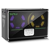 s4 b5 【Schnelles Aufheizen】SUNLU S4 Filadryer verfügt über eine integrierte 350W PTC-Heizung, die bis zu 50℃ in nur 30min aufheizen kann. Im Vergleich zu anderen Filamenttrocknern ist die Heizleistung des SUNLU S4 um 50% erhöht, wodurch nasse Filamente schneller trocknen und die Effizienz des 3D-Drucks verbessert wird.