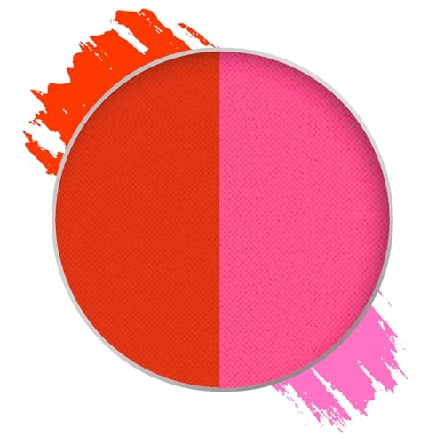 Image of Mehron Makeup Paradise Makeup AQ Refill (.25 oz) (Super Nova - Neon Orange /Orange UV)