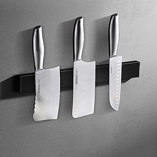 ZDSS Barra Magnetica para Cuchillos 20/30/40/50cm,Portacuchillas Magnético Adhesivo,Fuerza magnética Fuerte,Seguridad,Autoadhesivo,Soporte Magnética para Cuchillos de Acero Inoxidable de Cocina Cover