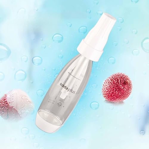 RASTKY Fabricante de Agua Espumoso de 1000ml Portátil - Bebidas de Máquina de Refrescos de Burbujas - Dispensador de Botellas de Crema de Refresco Compacto Disfruta de Bebidas Carbonatadas en