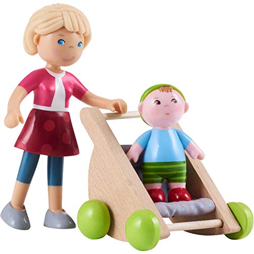 Figura HABA Little Friends Mamá Melanie y Bebé Liam miniatura 2