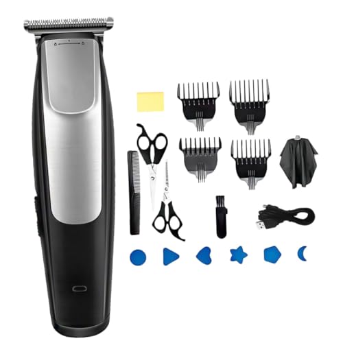 Rasoir à cheveux rechargeable avec plusieurs peignes et autonomie longue
