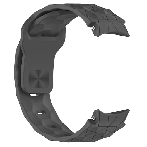 Image of WRIGSS Silicone Strap Compatible with Samsung Galaxy Watch 7 6 5 4 FE - No Gap Football Texture Band, Soft & Durable Replacement Wristband for 40mm 44mm Standard & Classic Models - Men & Women