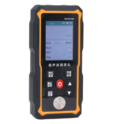 1 to 300mm Ultrasonic Thickness Portable Thickness Meter for Manufacturing Metalworking Inspection
