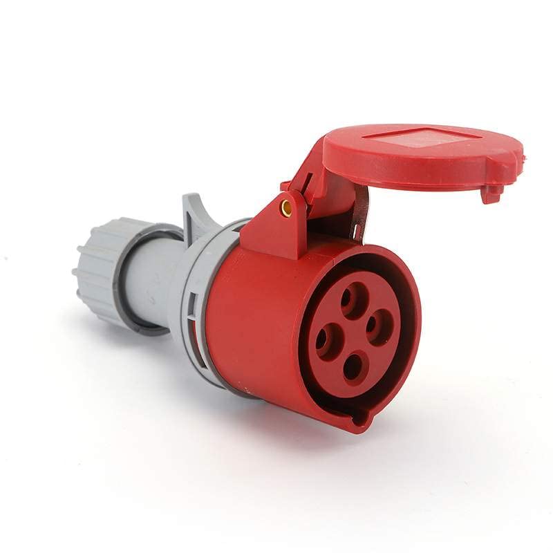 IEC60309 Waterproof CEE Industrial Connector Socket 4Pin 16A 380V-415V 3P+E IP44 (Type-3）