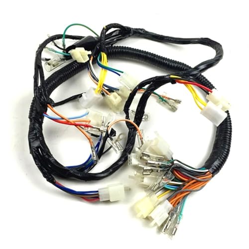Cableado de lámpara de cabeza para reparar sistema eléctrico de moto GN125 y LF125
