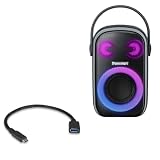 👫 [COMPATIBILITY] BoxWave Cable Compatible With Tronsmart Halo 110 Portable Party Speaker. The USB Expansion Adapter is an OTG (On The Go) Host Adapter that connects to the USB Type-C port on your device, and turns it into a powerful PRODUCTIVITY HUB...