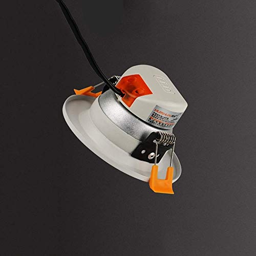 Downlight empotrado de 12W con ahorro de energía y panel de aluminio para techos 4