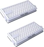 Poweka Hepa Airclean 50 Filter Compatible with Miele S4000, S5000, S6000, Complete C2, Complete C3 Vacuum Cleaner Accessories Replace SF-HA50 - Image 1