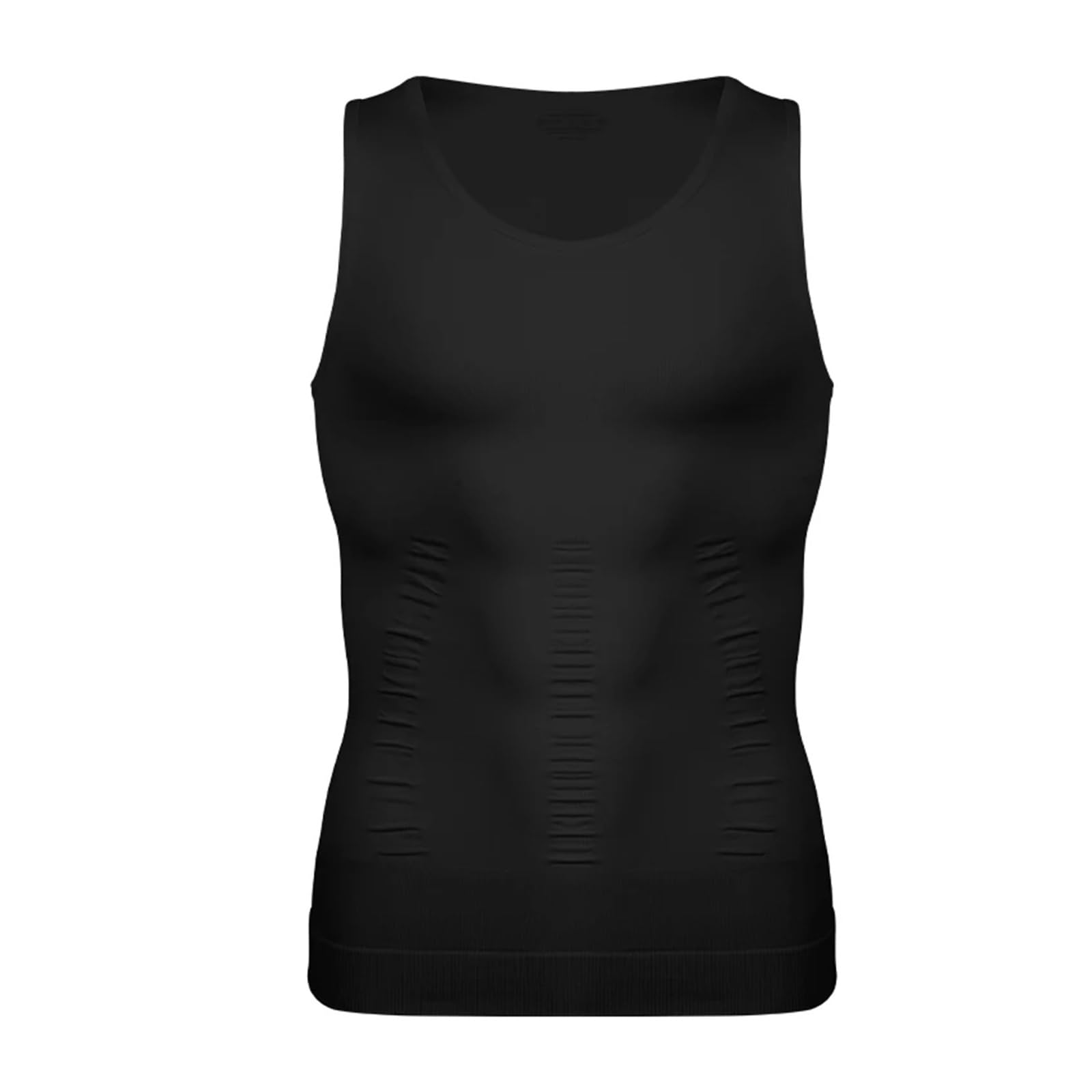Gaine amincissante homme noir S : débardeur de compression sport