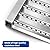 GGC 17 x 8 1/16 Emitter Grates for Charbroil Infrared 463242515 463367016 463242516 463243016 466242515 466242516 463246018 463367516, Stainless Steel Charbroil Grill Replacement Parts