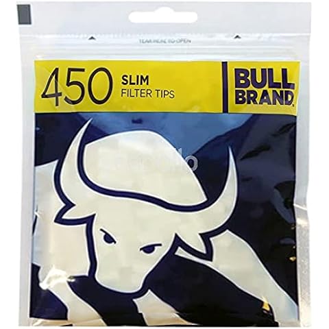 Bull Brand 450 Filter Tips - Slim Cover