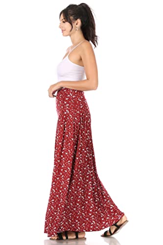 Simlu 603984 Reg And Plus Size Maxi Skirts For Women Long Length Skirts With Pockets Beach Swim Coverup,Night Out thumb #2