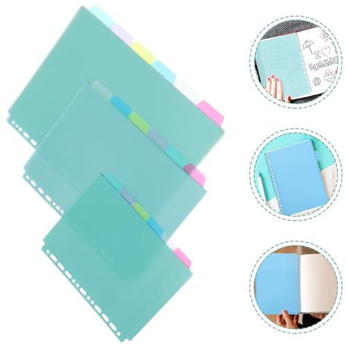 Separadores de carpeta en material PP colorido para clasificar documentos con rapidez 7