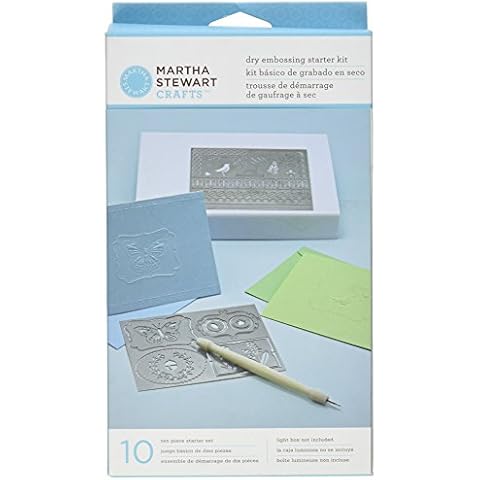 Kit de iniciación de 10 piezas en relieve seco Martha Stewart Crafts Cover