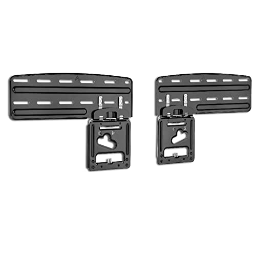 Xantron® SF01 Fixation Murale TV Samsung 43-85' / Support Mural TV Extra Plat 60 kg Max. - Matériel de Montage Inclus