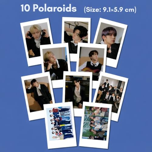 Image of Enhypen Poster Combo Pack of 4 Poster, 10 Photocards, 10 Photographs, 1 Sticker Sheet, 2 Photo Strips (All self Adhesive,120GSM)| Pinterest Wall Posters | K-Pop Posters| Enhypen All in One Combo Pack