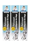 Petosan 3X Toothpaste for Dogs - 3x70g Toothpaste for Pet Dental Care - Anti-Tartar, Plaque Control, Vet-Approved - Fresh Breath and Oral Hygiene for All Dog Breeds