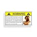 Boat Sexy Girl HOT Warning Decal Sticker Funny