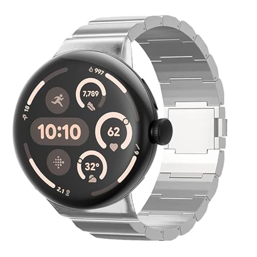 Bracelet magnétique Pixel Watch 4 45 mm, rechange titane robuste