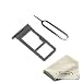Produktbild Ewparts für Samsung Galaxy S8 SIM Karten-Halter Fach Slot Tray Card Holder für SM-G955F (Mitternachtsschwarz)
