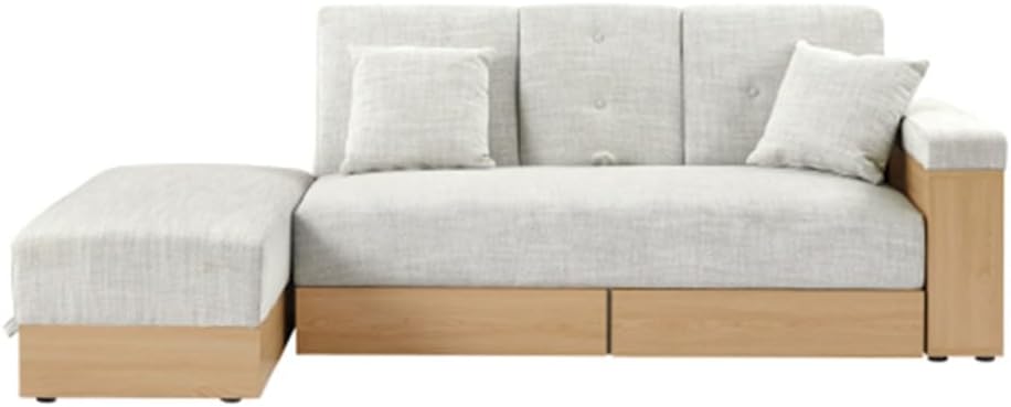 Multi-Functional Sofa,can Sit,Lie Down,and The Storage Arm Can Be Used As Tea Table
