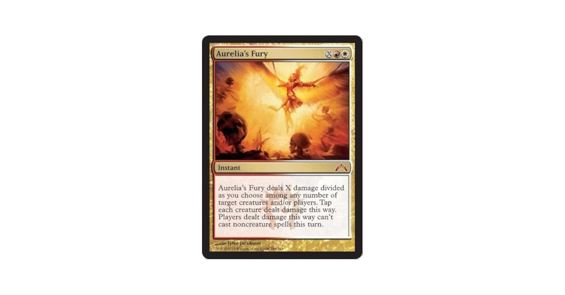 Amazon.com: Magic The Gathering - Aurelia's Fury (144