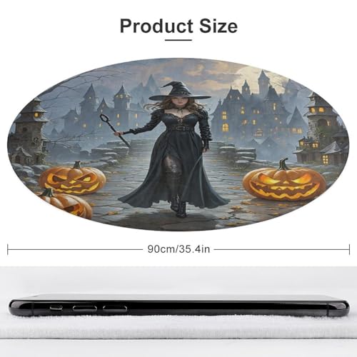 Alfombra de brujas pequeña lavable para sala de estar y hogar 4