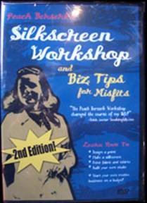 DVD Peach Berserk's Silkscreen Workshop Book