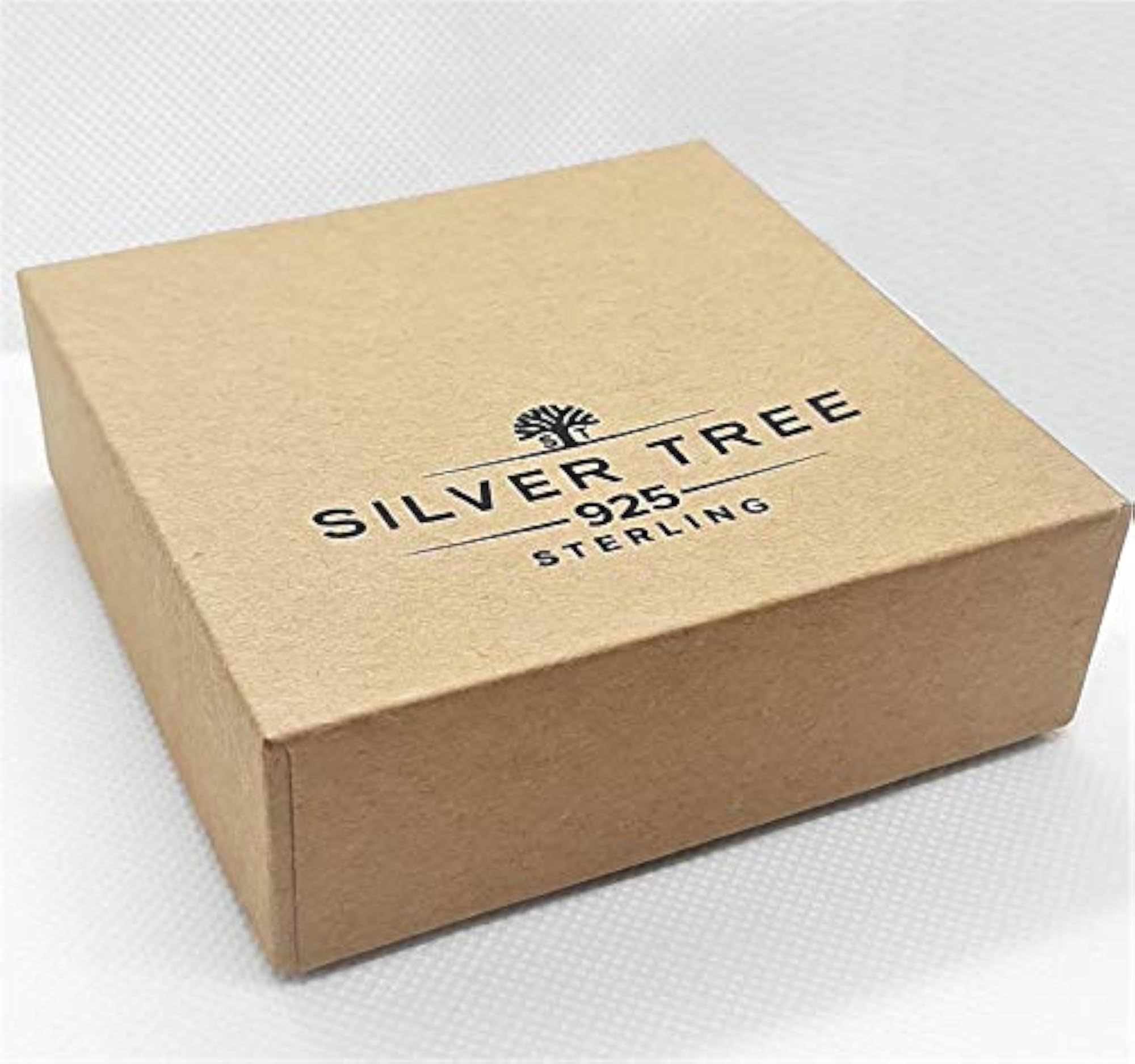 SilverTree925 Natural Garnet Earrings for Girls and Women