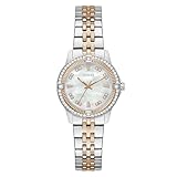 GUESS Reloj de pulsera para mujer Colette GW1027L5 de acero inoxidable bicolor