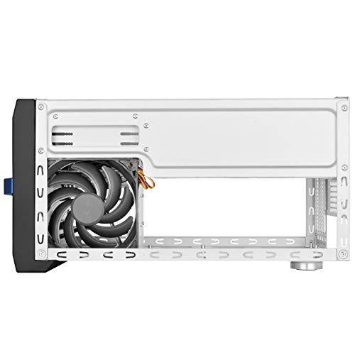 Gabinete SilverStone Technology SST-SG12B-V2 para PC de Forma Pequeña (SFF), Micro-ATX, con Panel Frontal de Aluminio miniatura 4