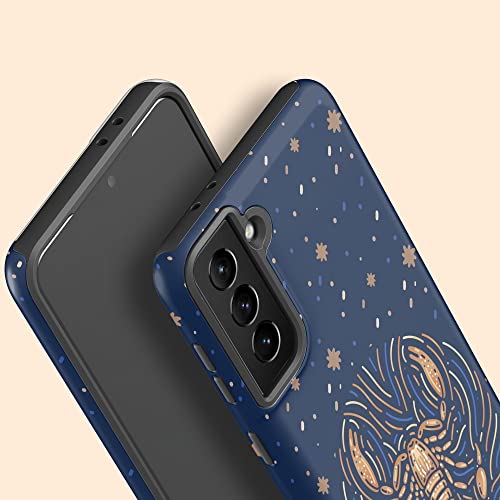 Artisticases Custom Scorpio Zodiac Sign, Astrology Personalized Name Case, Designed For Samsung Galaxy S23 Plus, S22 Ultra, S21, S20, S10, S10E, S9, S8, Note 20 Ultra, Note 10 Plus #TOP5