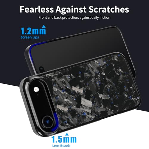 Coque iPhone 17 Pro Max carbone forgé magnétique et fine - 5