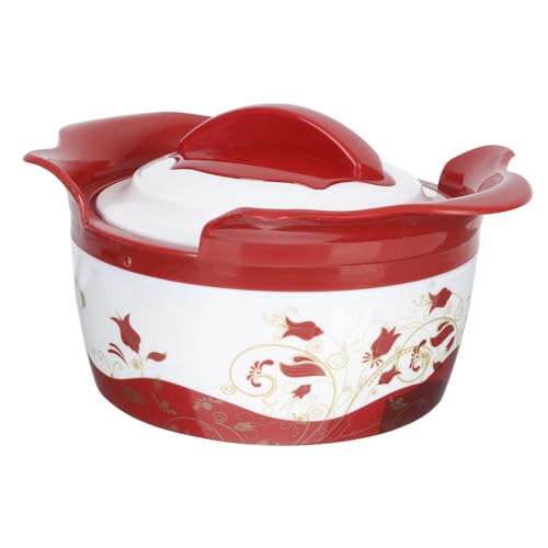 Cabilock Olla Calentador Para Comida Caliente Cajas Largo Plano Alimento Enfriador De Almuerzo Bolsas De Almuerzo Aisladas Trabajar Bolso De Mano Más Cálido Acero Inoxidable Rosa