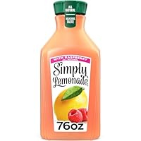 Simply Lemonade w/Raspberry Bottle, 76 oz bottle