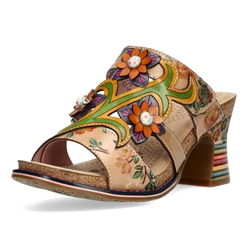 Mules en cuir Laura Vita Decbyo 13 à semelle ergonomique confortable