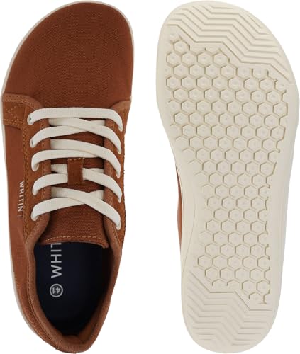 Image of WHITIN Men's Canvas Wide Barefoot Sneakers Casual Style W81V2