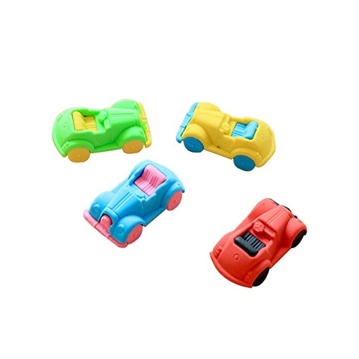 AK Store (Set of 4) 3D Detachable Small Car Shape Rubber Pencil Erasers, Stationery for Kids School Boys Girls, Birthday Return Gifts (B0BRMZ29S5) Amazon Price History, Amazon Price Tracker