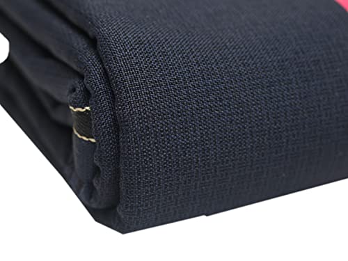 Image of Siyaram's ARG-5001 Polyester Viscose Unstitched Shirt And Trousers Fabric Set for men combo Free Size (STRIPES 014)