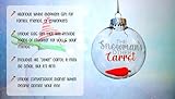 Snowman's Carrot - Funny Christmas Ornaments for Adults, Ugly & Silly Ornaments, Gag Gifts
