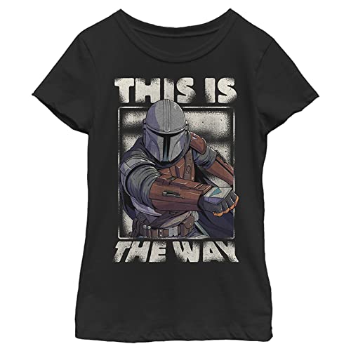 The Mandalorian Girl's Star Wars This is The Way Mando T-Shirt