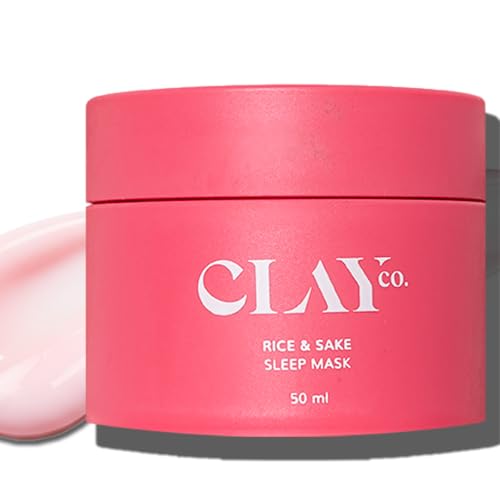 Clayco. Rice & Sake Sleep Mask 50 Ml | Face Mask For Glowing Skin...