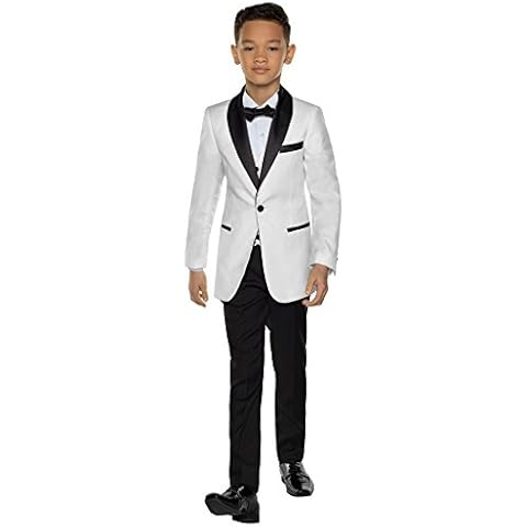 Paisley of London, Boys Ivory Tuxedo, Boys Dinner Suit, Boys Prom Suits, 10 Years Cover