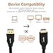 Amazon Basics DisplayPort to HDMI Cable, Uni-Directional, 4K@30Hz, 1920x1200, 1080p, 6 ft, Black
